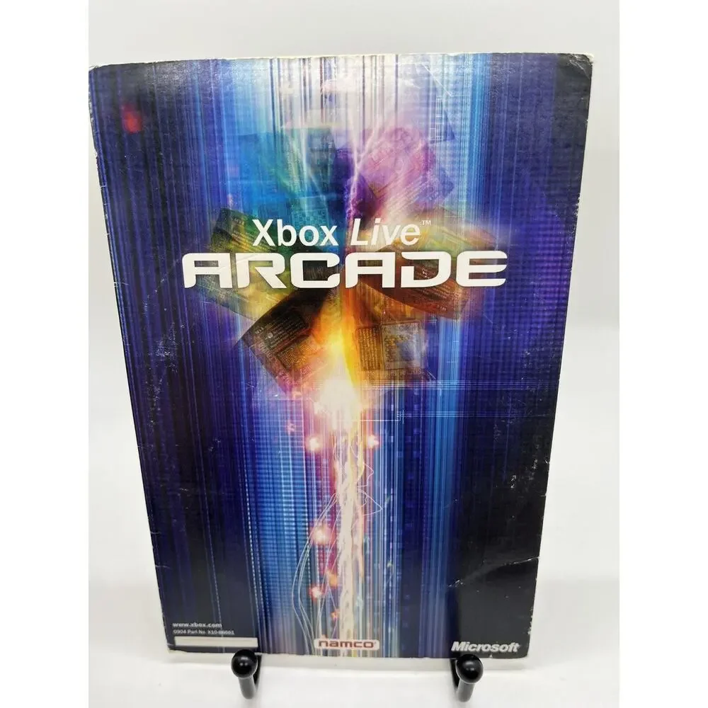Original Xbox Live Arcade Ms. Pac-Man Game Disc